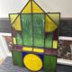 Handcrafted polychrome stained glass