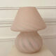 Mushroom lamp in Murano glass from the 1970s