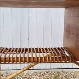 Rattan desk by Louis Sognot
