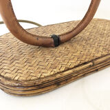 Rattan lamp and shells, 1930