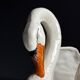 Champagne cooler vase swan vintage