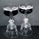 Set of 2 Tommy liqueur glasses in cut crystal of Saint-Louis 9.5cm