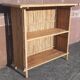 Bamboo counter or bar. (With 2 folding high chairs)