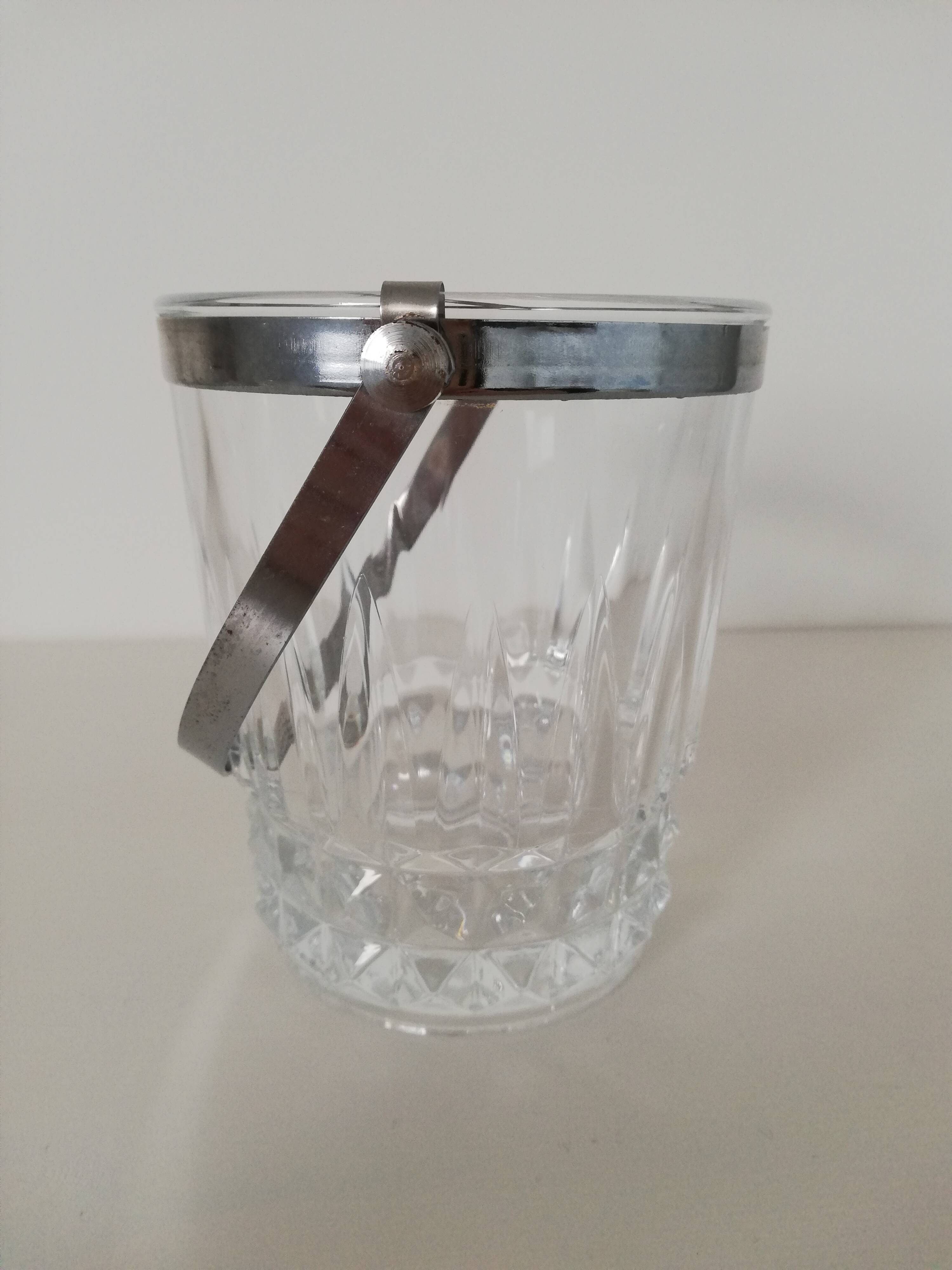Vintage Arques crystal ice bucket
