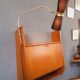 Wall-mounted oak desk from the 1950s.