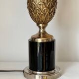 Lampe ananas Hollywood Regency 1960