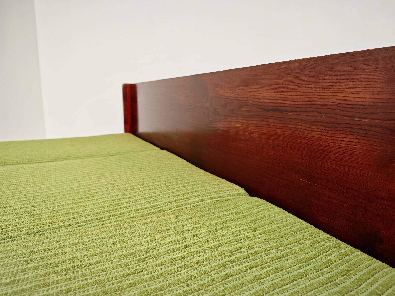 Jitona Sobeslav 1970s Green Fabric Folding Sofa