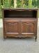 Louis XV buffet in dark oak from the 1930s.