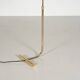 1980s gold modernist reading lamp