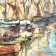 Tableau Vintage - Oil on Canvas, Signed J. Paradis – 20th Century