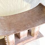 Antique wooden stool african art ashanti from ghana