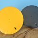 Vintage Vibes Coat Rack Duo - Vintage 70s Design - Colorful Functional Metal Coat Rack with Pop Eleg