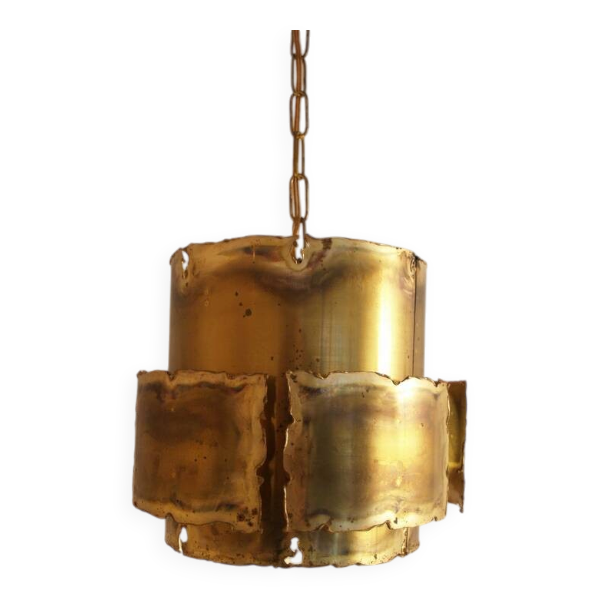 Svend Aage Holm Sorensen Danish brass design lamp