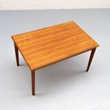 Danish extendable teak dining table by brdr furbo 1960s