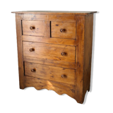 Commode campagnard en sapin