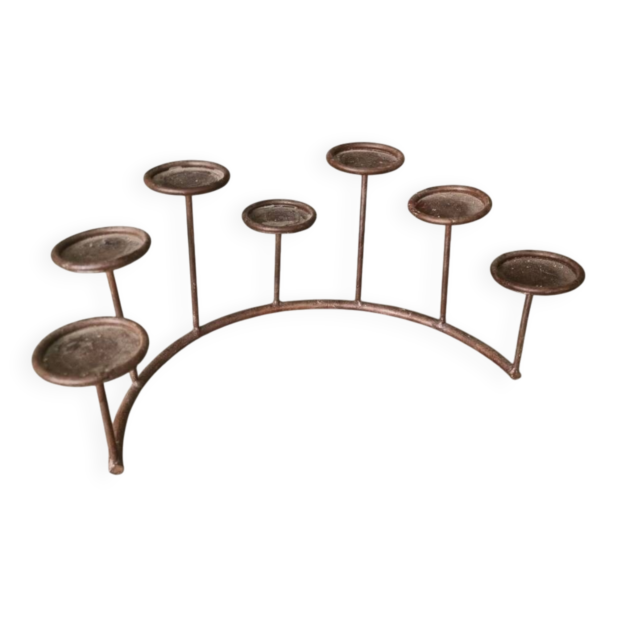Wrought iron chandelier