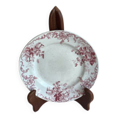 Assiette plate St Amand & Hamage CAMPANULE