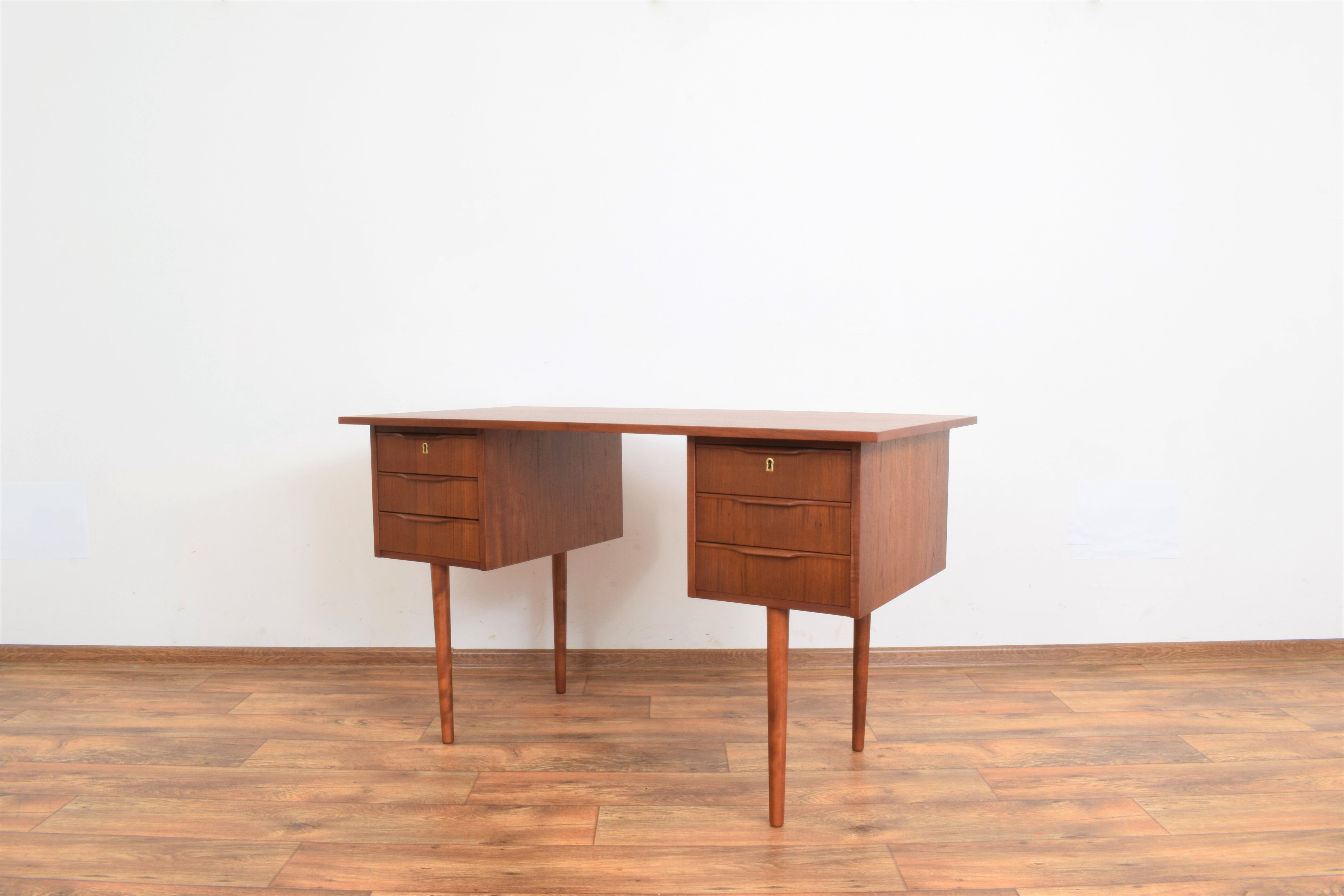 Teak danish desk
