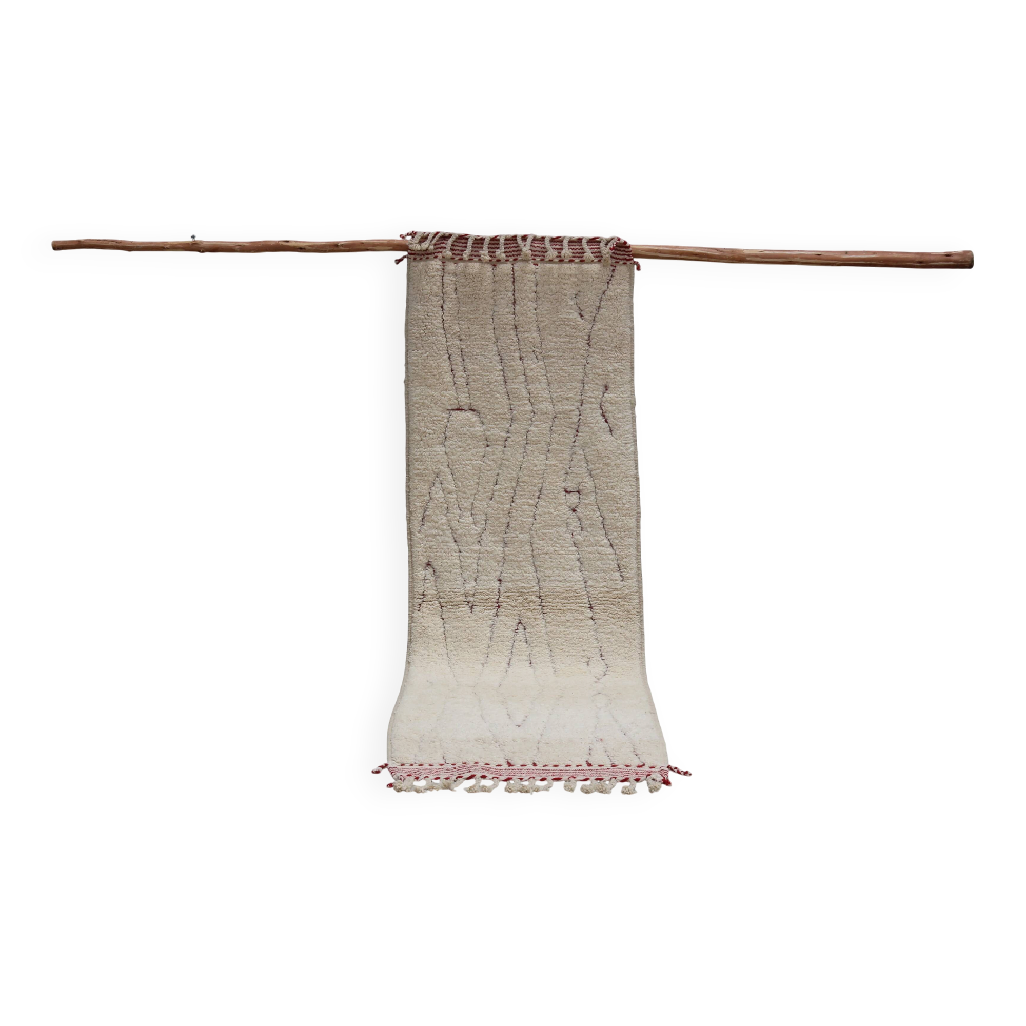 Tapis Beni Ouarain, 300 x 95 cm - R313