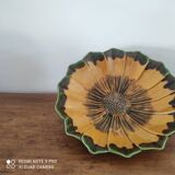 Sunflower Barbotine Salad Bowl