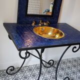 Meuble salle de bain, vasque et miroir