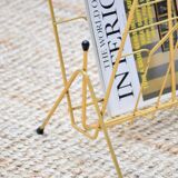 Brass magazine rack