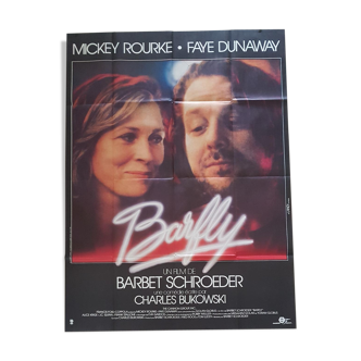 Affiche de cinéma "Barfly"