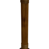 Midcentury Scandinavian rattan wicker mushroom floor lamp, 1960s