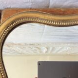 Vintage oval mirror  - 45x33cm