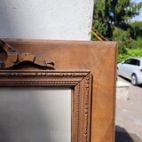 Cadre bois sculpté