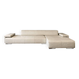 Moroso Lawland Sofa by Patricia Urquiola - vanilla leather - Original