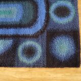 Vintage Danish carpet "rya" 1970