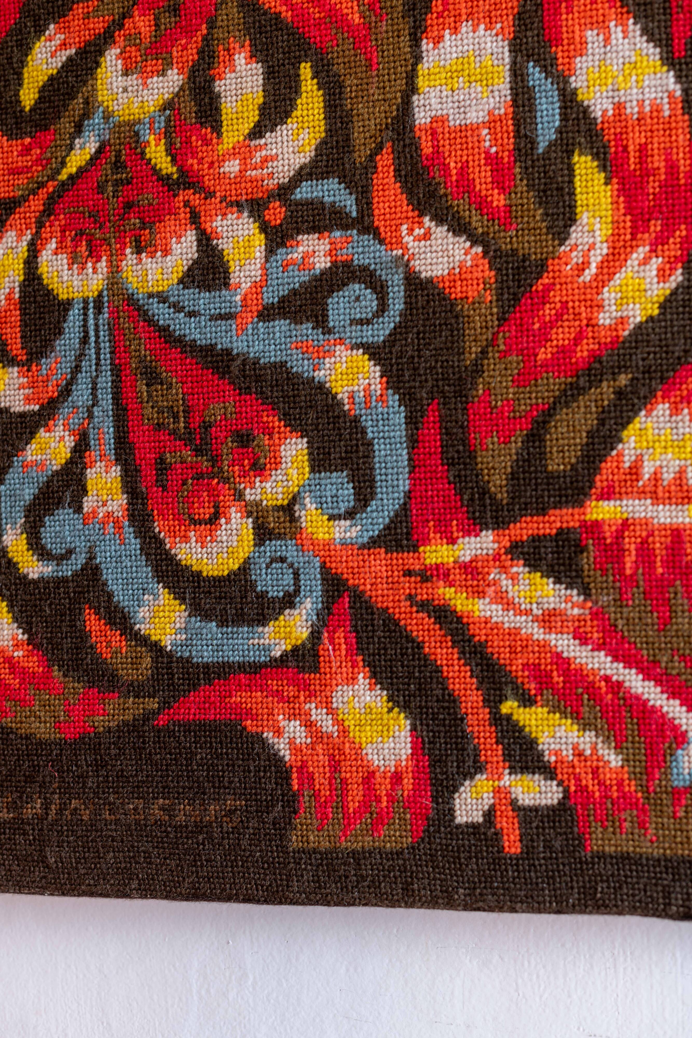 Tapisserie L'Oiseau de Feu, Alain Cornic