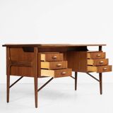 Danish teak desk, 1960s