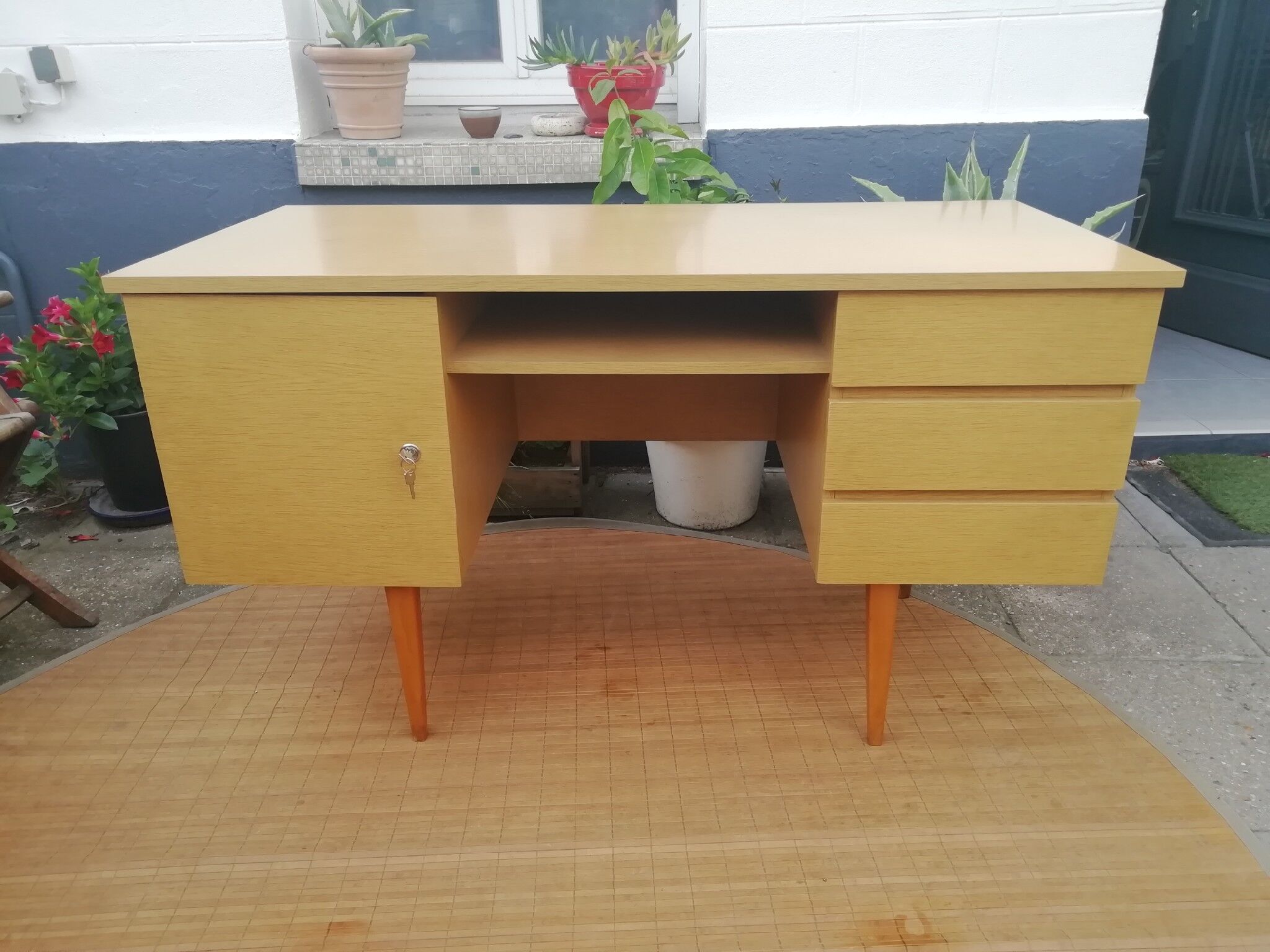 Scandinavian style desk 70s
