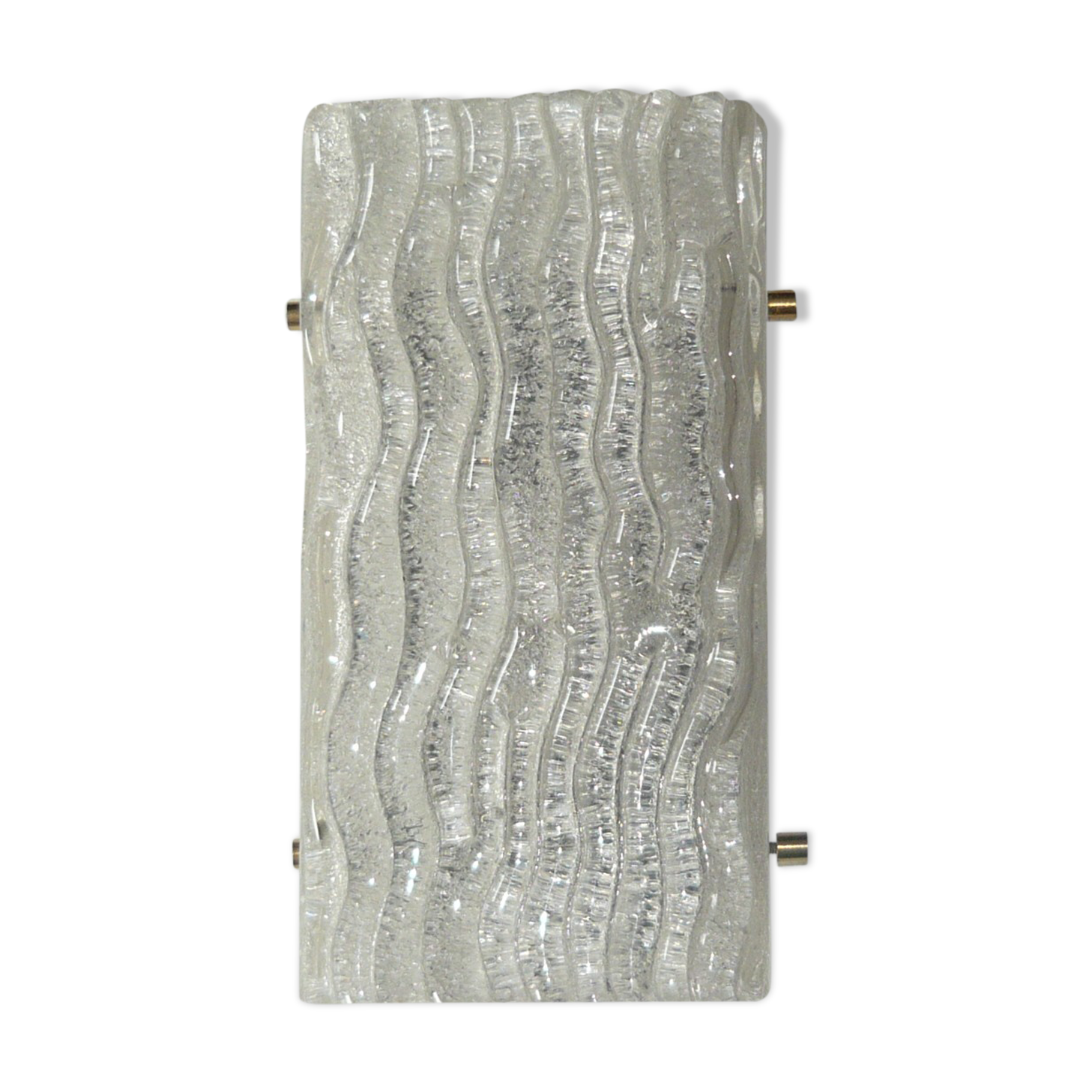 60s frosted glass sconce