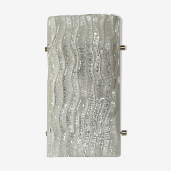 60s frosted glass sconce