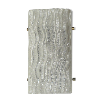 60s frosted glass sconce