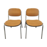 Paire de chaises Unimmob Linguanotto