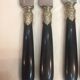 Set de 12 couteaux a dessert Napoleon III marque r m