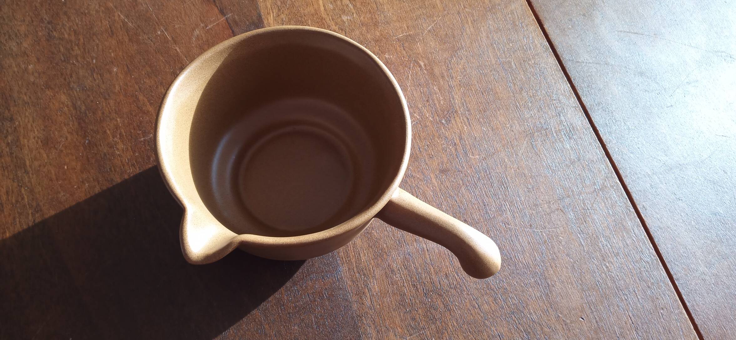 Sarreguemines cream pot