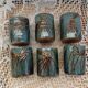 6 vintage handmade cups/mugs