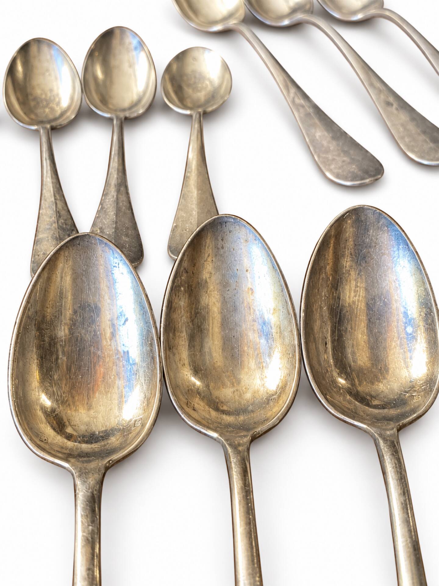Lot 36 couverts argenterie fourchette grande et petite cuillère