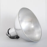 Vintage industrial aluminum ceiling lamp Mazda (Philips) Holland 1980