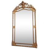 19th century mirror, 160 x 92 cm