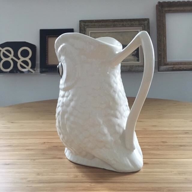 Owl owl pichet in dabbling