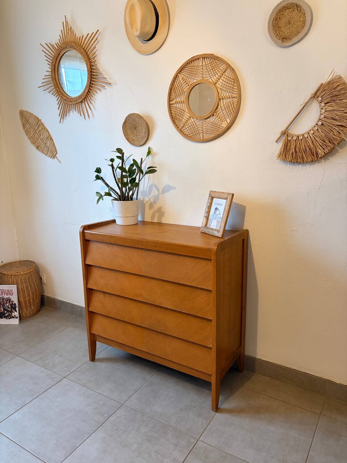 Très belle commode vintage scandinave
