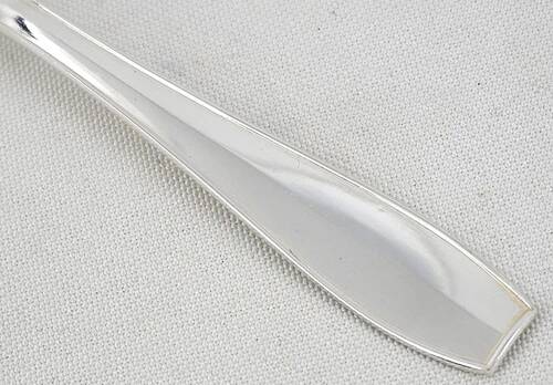 Christofle Atlas model, 10 dessert cutlery sets, 20 pieces, Art Deco, 17.8 cm