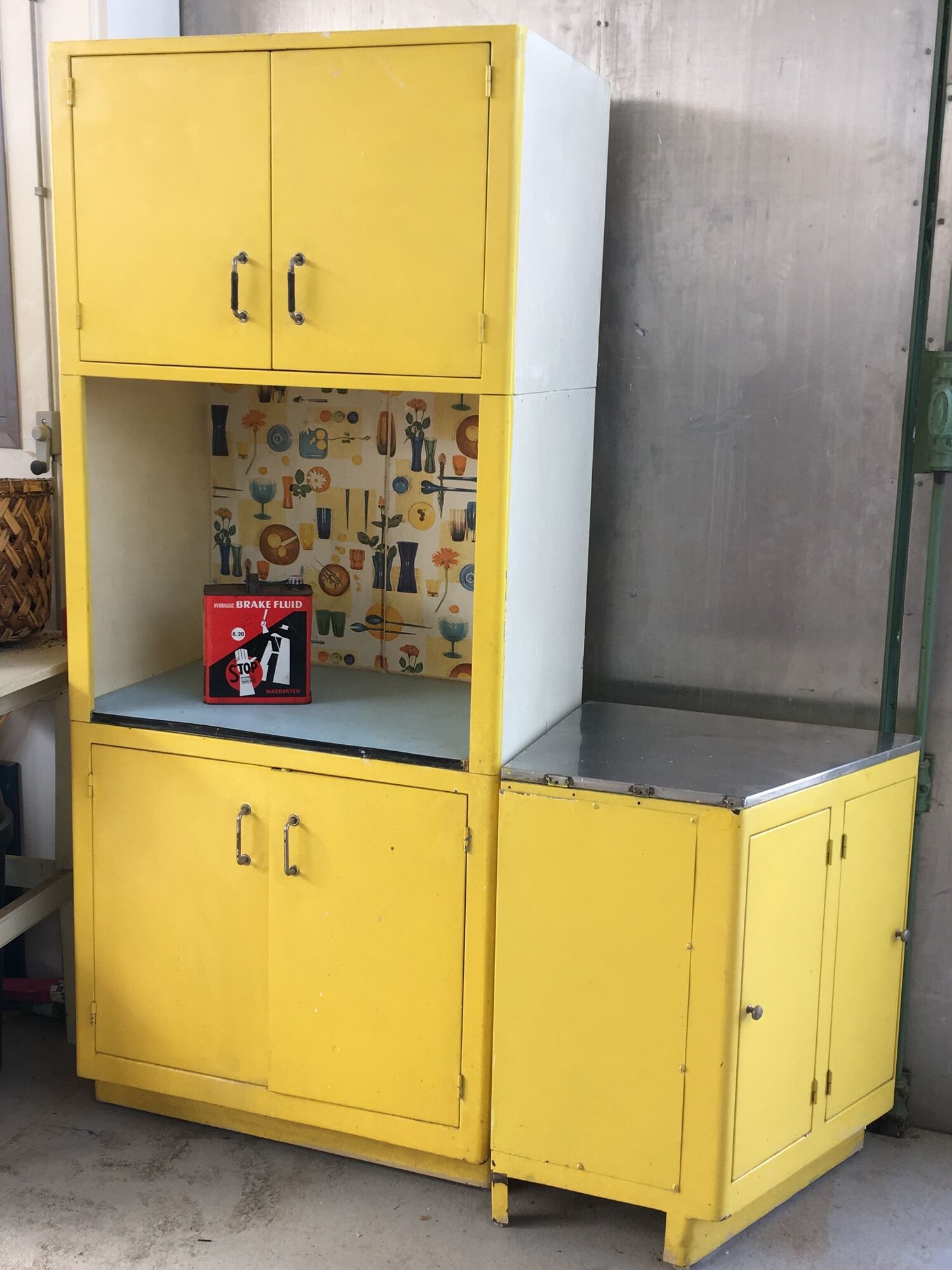 60s kitchen furniture all metal