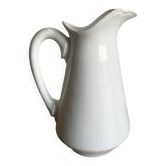 XXXL white porcelain pitcher vase 1920